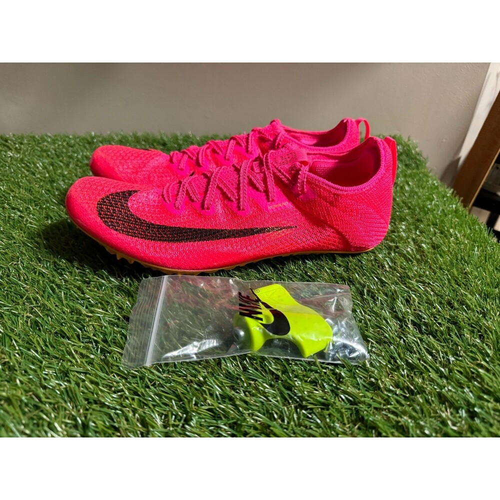 Nike Zoom Superfly Elite 2 Track Spikes Shoes Pink CD4382-600 Men's 9 NEW